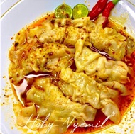 pangsit kuah terlaris pangsit kuah isi ayam enak pedas gurih