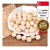 [SG FREE 🚚] 100Pcs Natural Health Camphor Balls Pest Control Organic Cedar Balls