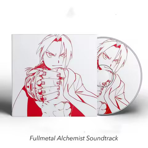 Anime Fullmetal Alchemist Michiru Oshima Music CD Greatest Hits Album 2pcs CD Cosplay Music Record W