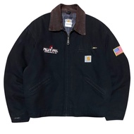 Jacket Carhartt Detroit J01 BLK Brown Collar America x Pillari Bros Vtg Limited Edition Rare second 