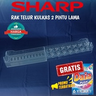 RAK TELUR KULKAS 2 PINTU SHARP KULKAS BESAR ORIGINAL