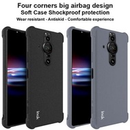 索尼 Sony Xperia Pro-I --- IMAK 全包防摔軟套-氣囊版 磨砂手感 手機軟套 保護殼 +送 透明保護膜 Mon貼 Shock-Resistant Case (Airbag Ve