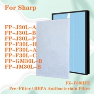 FZ-F30HFE For Sharp Air purifier filter FP-J30L-A FP-J30L-B FP-J30L-P FP-F30L-H FP-F30L-A FP-F30L-C FP-GM30L-B FP-JM30L-B Air purifier Replacement FZF30HFE FPJ30LA FPJ30LB FPJ30LP FPF30LH FPF30LA FPF30LC FPGM30LB FPJM30LB