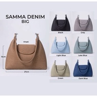 (NO BOX) ORIGINAL HQ BAG SAMMA GLOSSY & DENIM ALIF SYUKRI BY PAPALARIS