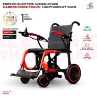 Fresco Full Carbon Fibre Electric Wheelchair Ultra Lightweight  11kg Airline Approved