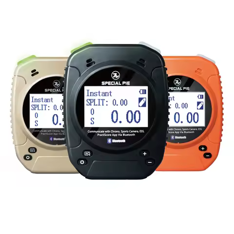 Special Pie Shot Timer Handheld Digital Stopwatch Timer Chronograph Sports Training Timer Stop Watch