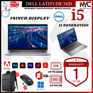Intel Core i7 (11th Gen) Dell Latitude 5420 32GB RAM / 1TB SSD | Premium Business Laptop | 14” FHD D