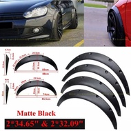 Fender Flares Universal Extra Wide body Fender Arch Flare Wheel Vent Cover Lip Front Lips Wira Waja 