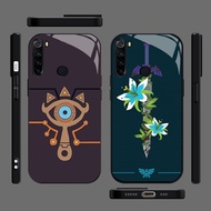 MK-81 Legend of Zelda Liquid HD Glass Casing for VIVO Y22 Y35 Y75 Y28 Y22S V25 Y55 iQOO Z6