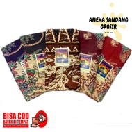 Kain Sarung Batik Wanita Sukaraja Uk.182X105 CM Jarik Batik Jawa Samping Kebat Panjang Kain Panjang 