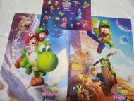 超級瑪利歐兄弟大電影海報及貼紙