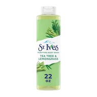 St. Ives Body Wash Tea Tree Lemongrass 22oz