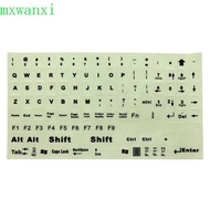 MXWANXI Fluorescent Keyboard Cover Backlight 1PC PC Laptop Glow In The Dark Luminous Large Letter St