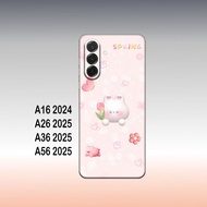 Samsung A16 Softcase A26/ A36/ A56/ A76/ - Flexible Black Silicone Phone Cover Casing