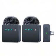 2.4G Wireless Microphone Pro: 14H Long Battery Life, 160mAh Battery Capacity,DSP+ENC Noise Cancellat