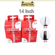 MASSTEK @Johor 1pcs 14 inch Bicycle Inner Tube AV FV Children's Bicycle Tires Bike Inner Tube Bike P