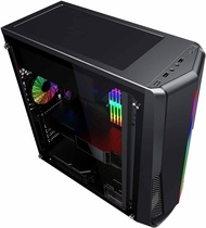 เคสคอมพิวเตอร์ AIGO Darkflash รุ่น Rainbow 6 พร้อมไฟ RGB ขนาด ATX