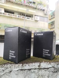 Canon Power Drive Booster E1 中古全新未使用 PB-E1 原廠垂把電池把手