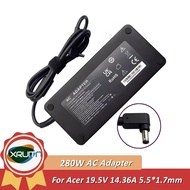 Replacement 280W 19.5V 14.36A Laptop Charger AC Adapter for ACER 280w Laptop Power Supply ADP-280DB 