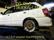 巨大汽車材料 TIERRA專用DG R60 17吋 &amp; HP5 215/45R17 自取價$27500