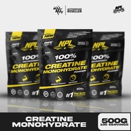 NPL 100% Micronized Creatine Monohydrate Powder 500 g ( 100 servings )