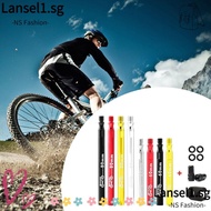 LANSELL Bicycle Valve Adapter, Bicycle Accessories Stainless Steel Bike Valve Extender, Replacement 