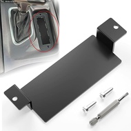 Anti-Theft Steel Neutral Cover Plate, Tamper-Proof Screws Comes with T-20 Tool for Dodge 2015-2023 C