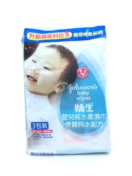 嬌生嬰兒純水柔濕巾一般型100片*3入