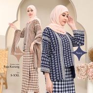 Sari Kesuma Kebaya kurung kedah BAJU KURUNG Moden Cotton SULAM Kurung Modern. Sesuai Untuk Nikah/Tun
