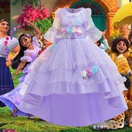 MQATZ Carnival Encanto Madrigal หญิงชุดเด็กเครื่องแต่งกายชุดเจ้าหญิงเด็กเสื้อผ้า Vestidos ประสิทธิภา