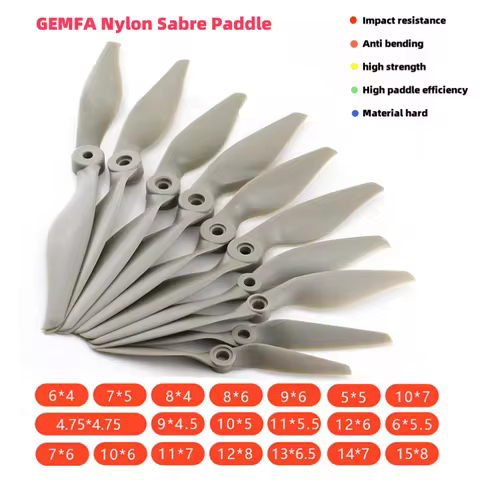 2pcs Gemfan Apc Nylon Propeller 5x5/6x4/7x5/8x4/8x6/9x6/10x5/10x7/11x5.5/12x6/13x6.5/14x7/16x8/17x10
