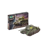 German level 1/72 T34/85 plastic model