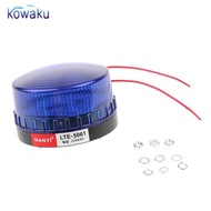 [vsrhkq] Blue Emergency LED Flashing Strobe Signal Warning Light Lamp Beacon AC220V -