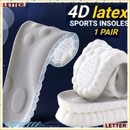 LETTER Basket Shoe Sole, Super Soft Arch Support Cloud Soles,  High Elasticity 4D Massage Breathable