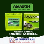 Amaron Battery 42B20RBH-NS40 Hi Life (21 Months Warranty)