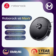 Roborock S6 Max V Robot Vacuum Cleaner with Reactive AI and Lidar Navigation ( Global Version ) Auto