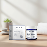 Gentle Anti-Itch Cream, Natural and Safe, Relieves Eczema, Peeling, Redness, Rashes, Fast Acting, No