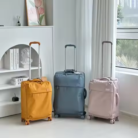 20inch 2.1kg Ultra Light Oxford Cloth Travel Suitcase with Lock Waterproof Luggage Super Lightweight