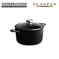 Scanpan Pro SB+ Induction Covered Dutch Oven 24cm/4.8L - Stratanium+ Non-Stick, Extreme Durable, Ove