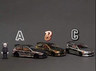 Street Weapon SW 1:64合金模型！Civic思域5代EG6。