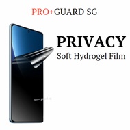 [SG SELLER] Privacy Soft Hydrogel Film Oppo Reno 11 Pro 11F 10 Pro+ 8T 8 Pro 7 7z 6 5 Pro 5z 4 Screen Protector