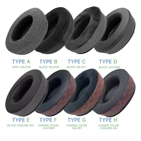 THOUBLUE Replacement Ear Pad for Steelseries Arctis 3, 5, 7, 7X, 7P, 9, 9X, Pro Headphone Earmuffs E