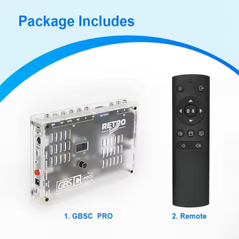 N75R-Retroscaler GBSC Pro GBS Control GBS Control PRO Scart RGBS Ypbpr VGA AV SV Video Auido Convert