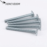 HONEYROOM 5pcs T Nuts Sliding Screw, 100mm Length M8 Thread Size T Slot Bolts, Precision T Track Fas