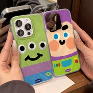 Gradient Buzz Lightyear IMD For OPPO A3X A60 A79 A18 A38 A78 A58 Reno 8T A57 2022 A17 A16 A16K A16E 