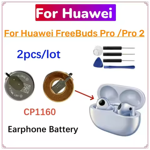 New CP1160 Battery For Huawei FreeBuds Pro / FreeBuds Pro 2 FreeBuds 4i 5i Bluetooth Earphone Batter