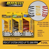 HONDA SCOOPY FI RACING CVT SPRING BEAT FI VARIO FI 1000RPM CVT SPRING 1500RPM 2000RPM PROBOUNCE H2
