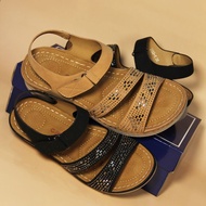 Candia Casual Women Sandals 5cm Wedges - Premium Quality Comfort Cushioning (With Shoe Box) J113-4