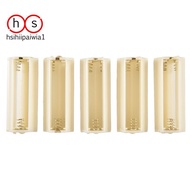 Flashlight Cylindrical 3 x AAA Battery Plastic Holder Box 5Pcs