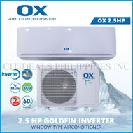 Split Type AirCon 2.5hp OX airconditioner GOLDFIN DC Inverter Auto-Clean R410A Refrigerant Wall Mounted OWMI-24CS